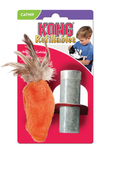 Kong Cat Refillable Catnip Feather Carrot Top